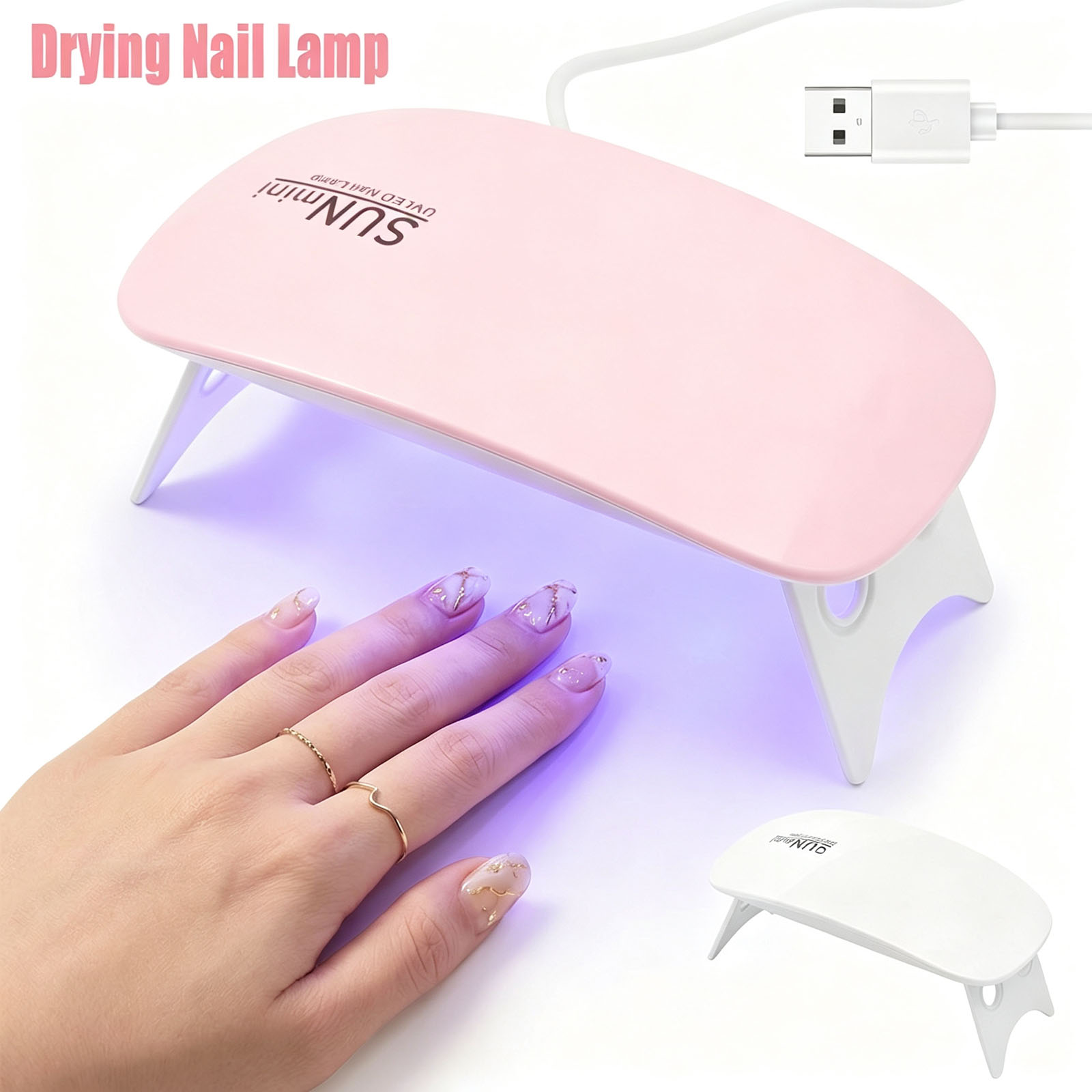 Unique Tech Accessories - Lampada UV per Unghie, Asciugatore per