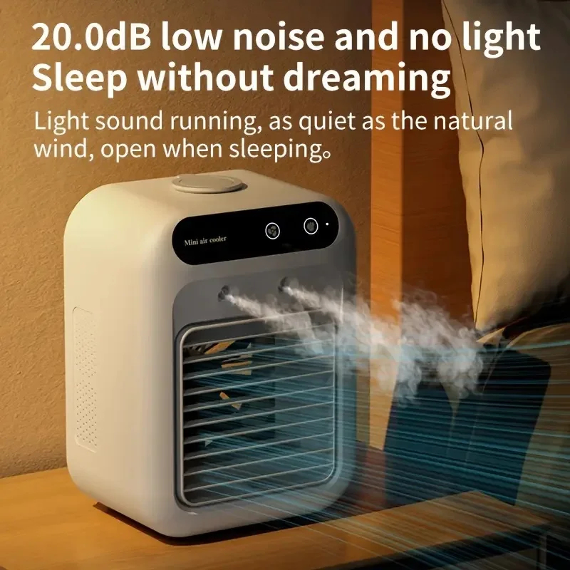 Usb Fan Silent - Mini ventilatore portatile ricaricabile da tavolo