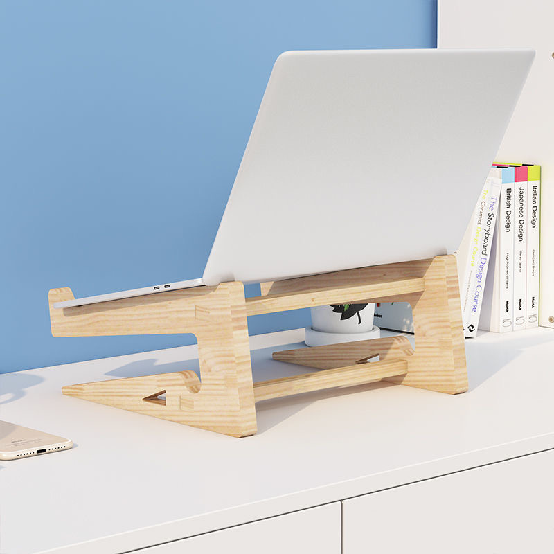 Laptop Stand Bamboo - Supporto per Laptop per MacBook Pro