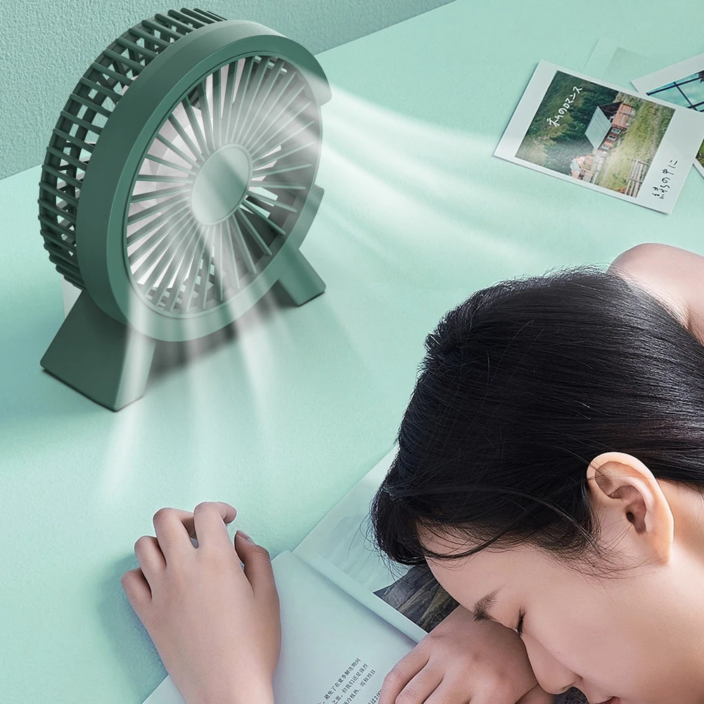 Usb Fan Silent - Mini Ventilatore Elettrico Portatile Silenzioso USB