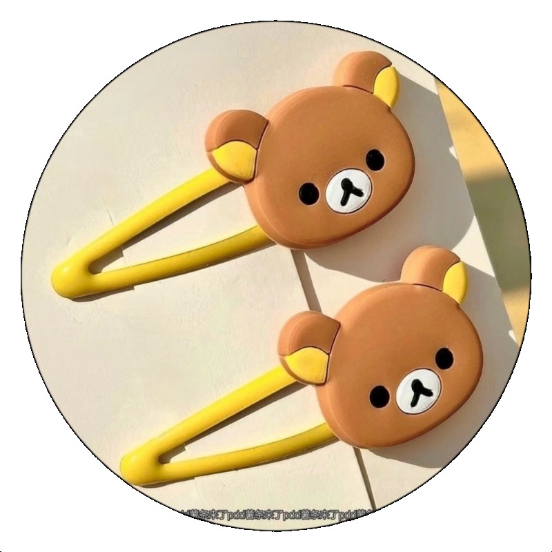 Tech Hair Accessories - Graziose Mollette per Capelli Rilakkuma in