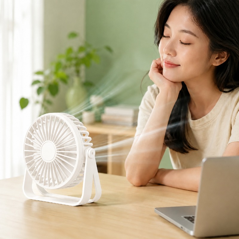 Usb Fan Silent - Mini ventilatore portatile USB silenzioso da
