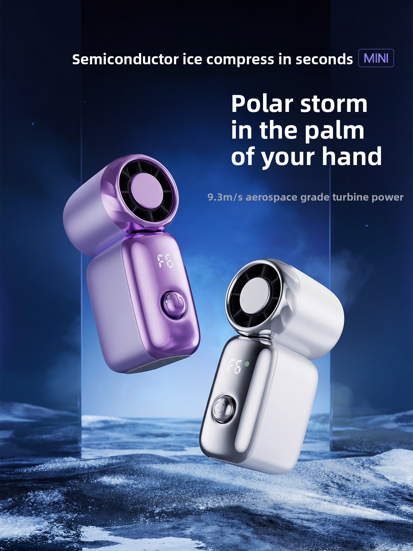 Usb Fan Silent - Mini Ventilatore Portatile con Raffreddamento a