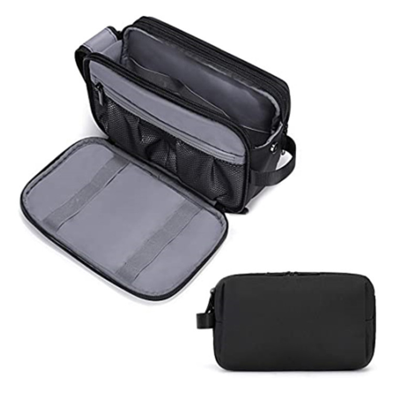Tech Accessories Travel Bag - Borsa Organizer Elettronica Impermeabile Resistente, Custodia