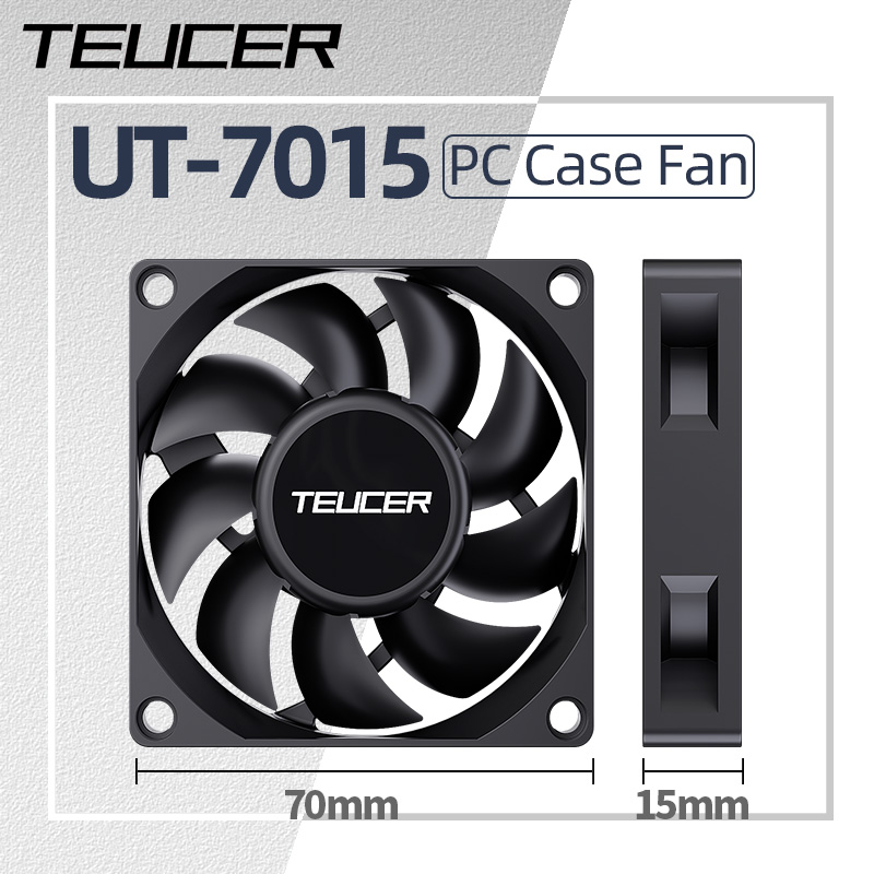 Tech Accessories Pc - Teucer UT-7015 Ventola di raffreddamento classica
