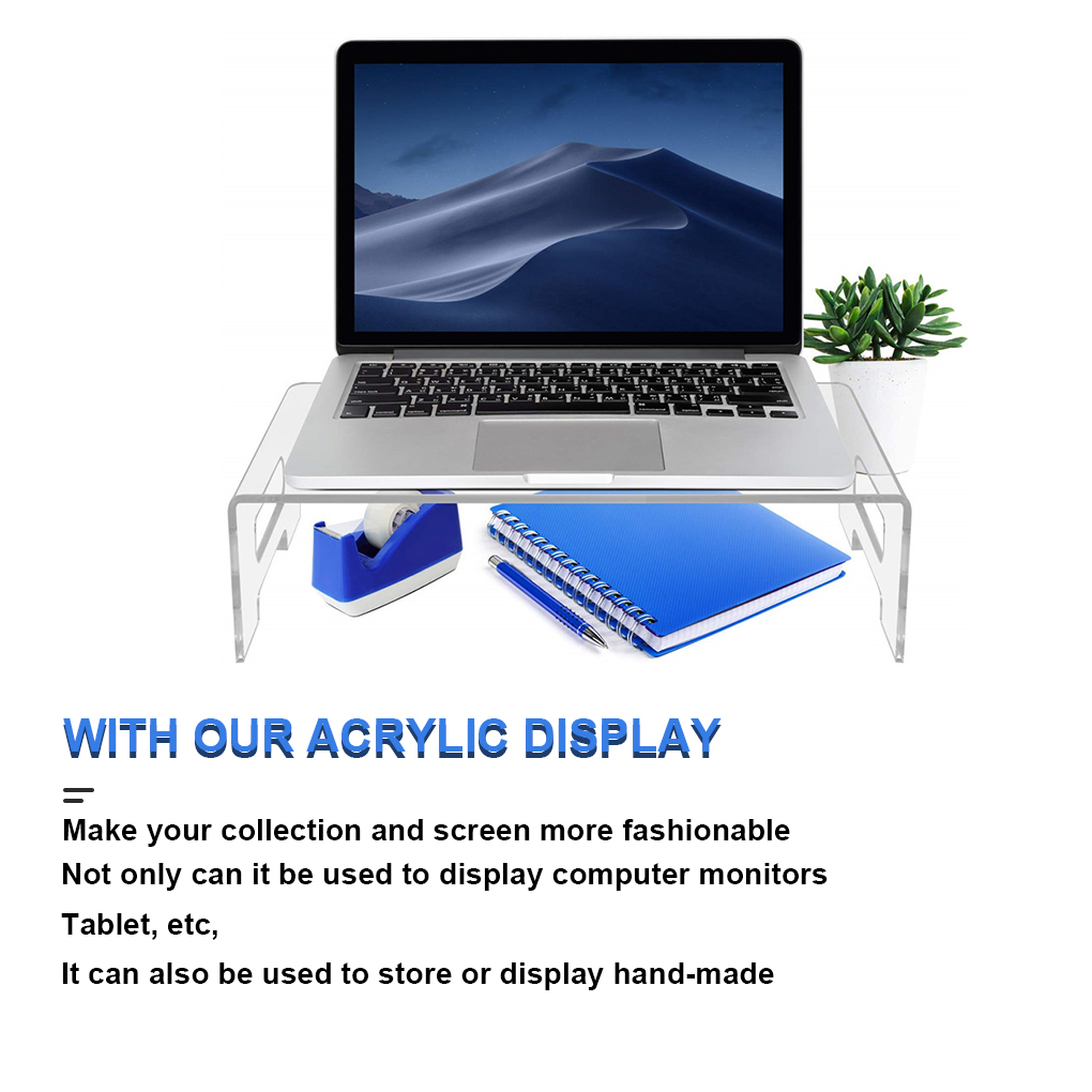 Supporto per Laptop in Acrilic - Laptop Stand Bamboo recensione e prezzo