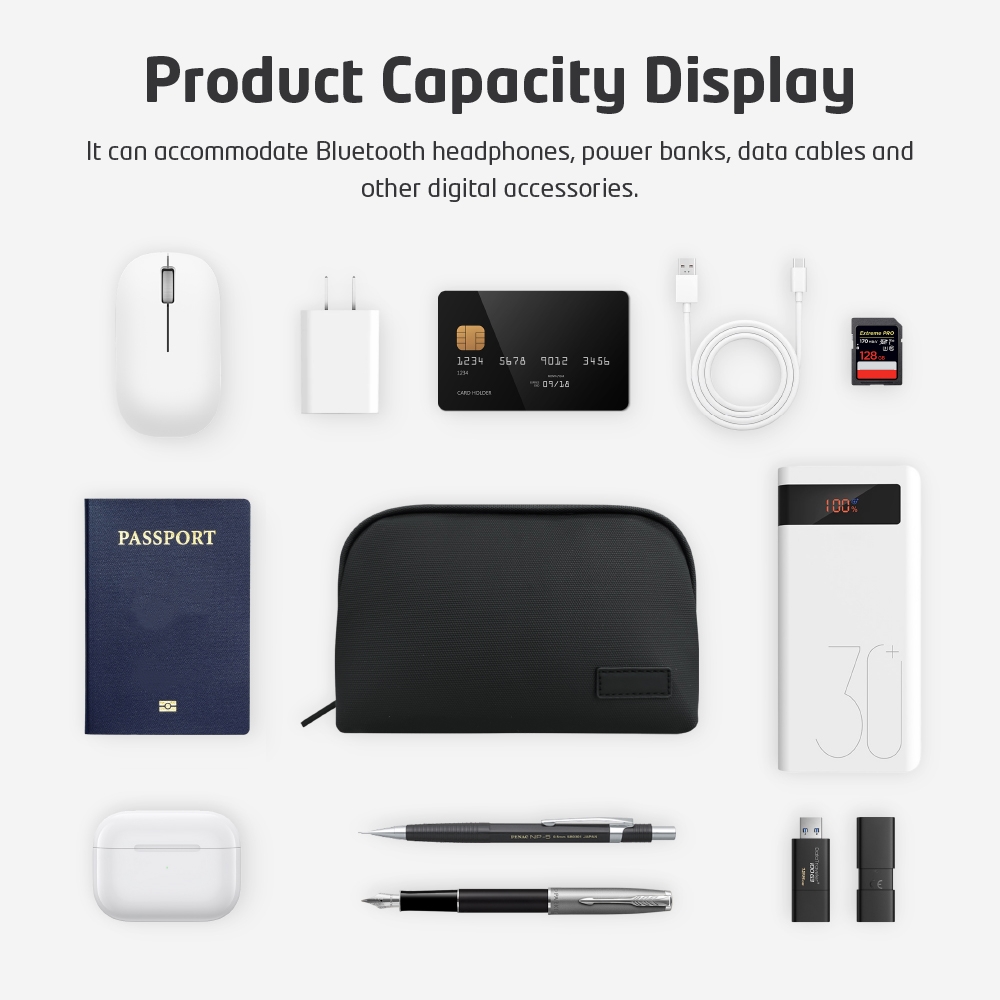 Borsa Tecnologica Leggera e Re - Tech Accessories Travel Bag recensione e prezzo