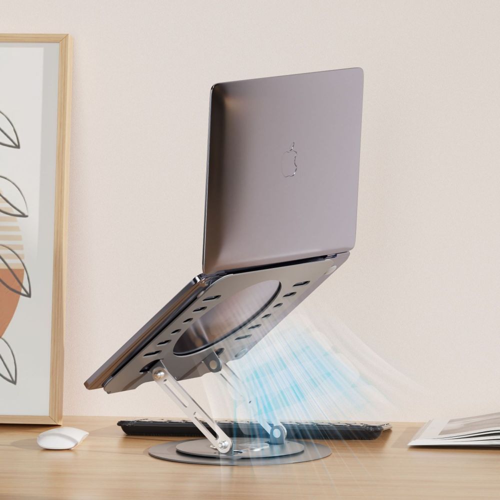 Supporto per laptop da tavolo, - Laptop Stand Bamboo recensione e prezzo