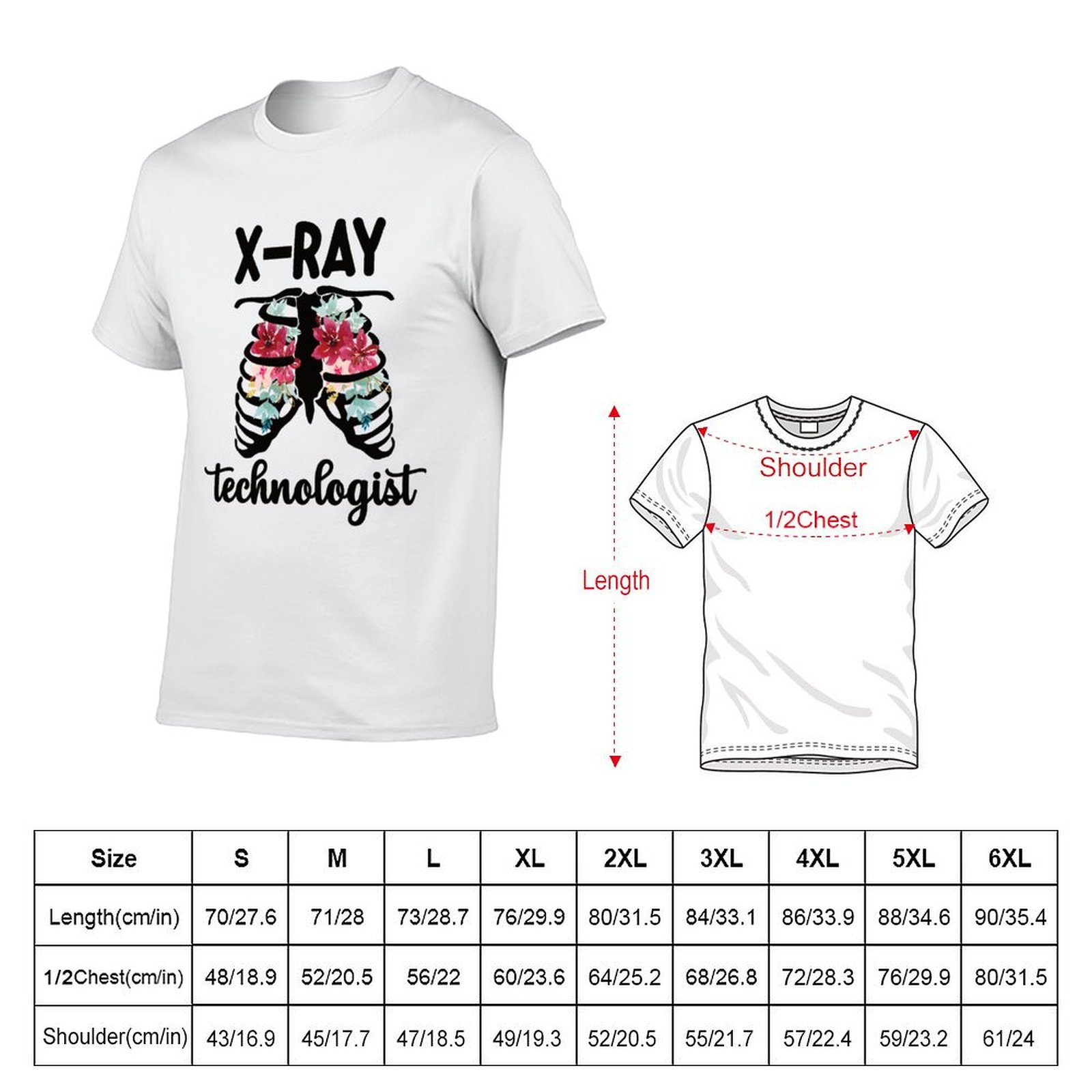 T-shirt X Ray Technologist X R - Tech X recensione e prezzo