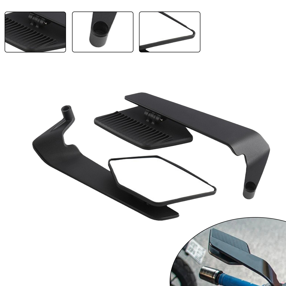 Specchi moto Stealth max Kit s - Xmax Tech Max Accessories recensione e prezzo