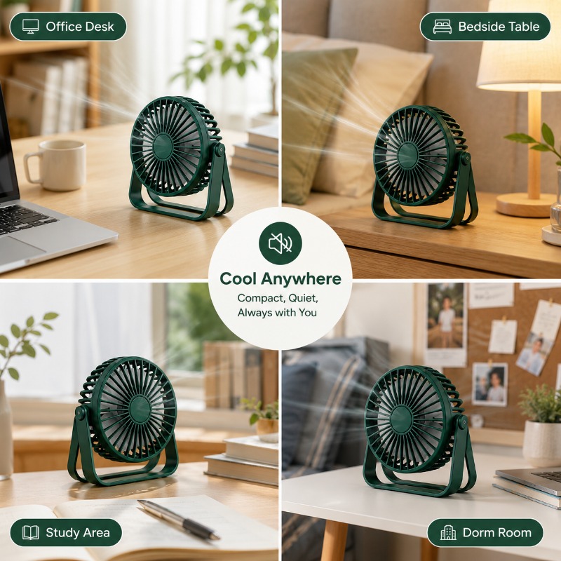 Mini ventilatore portatile USB - Usb Fan Silent recensione e prezzo