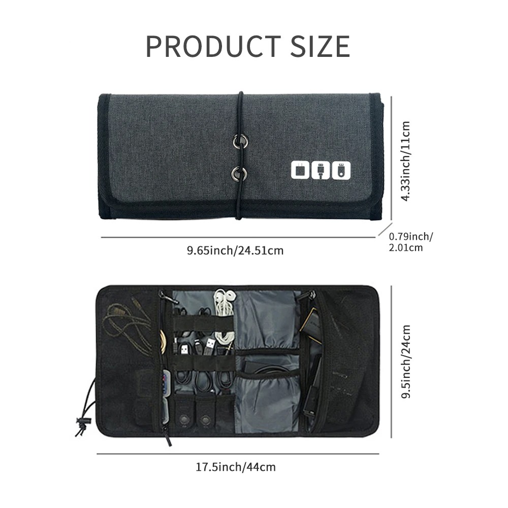 Custodia per cavo per organize - Tech Accessories Travel Bag recensione e prezzo