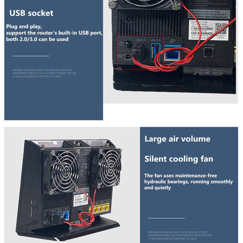 Ventola di raffreddamento con  - Usb Fan Silent recensione e prezzo